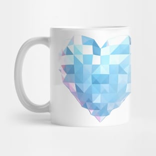 Crystal heart Mug